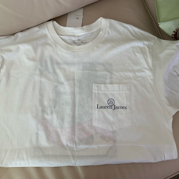 BNWT Laura James Mint Julep Tee Shirt - Picture 1 of 2